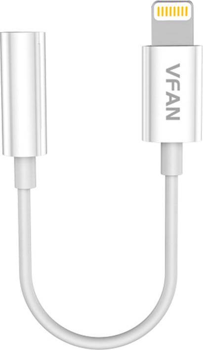 Actual product image Vipfan 3.5mm Buchse — Lightning (0.10 m, 3.5mm jack (AUX), Lightning)