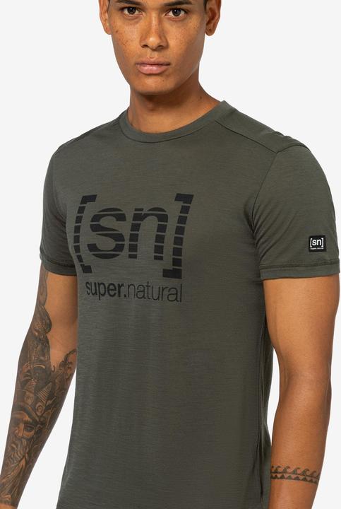 Produktbild Super Natural Grid Logo Tee (S)