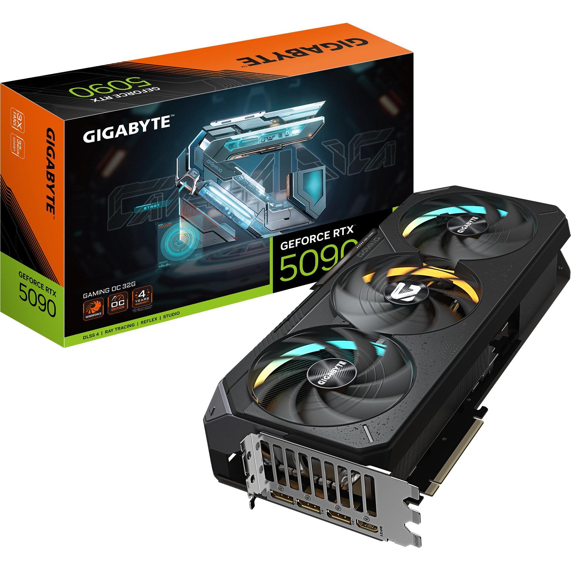 Gigabyte GeForce RTX 5090 GAMING OC (32 GB), Grafikkarte