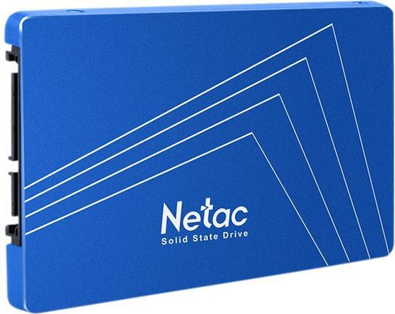Actual product image Netac N600S 2.5 SATAIII 3D NAND SSD 256GB, R/W up to 540/490MB/s (256 GB, 2.5")