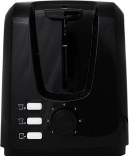 Produktbild Inventum Tomado Toaster 750W Schwarz Edelstahl