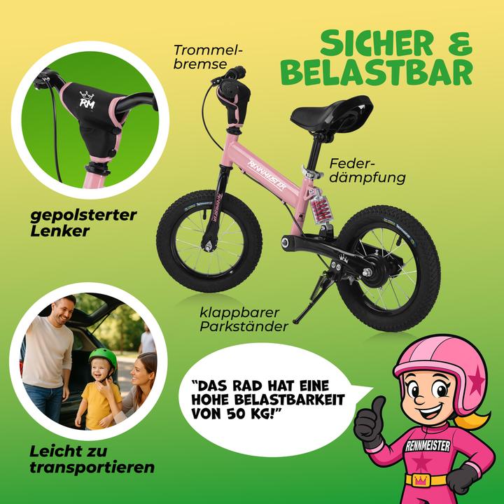 Immagine prodotto Rennmeister Bicicletta per bambini (12")