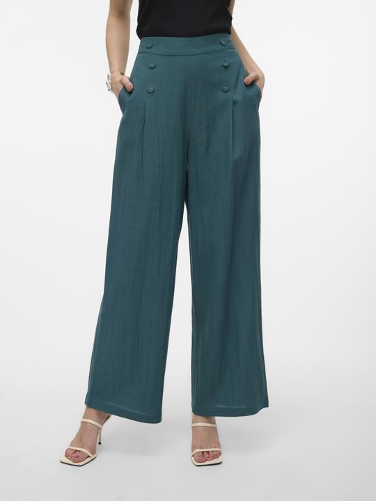 Actual product image Vero Moda VMGISELLE Hohe Taille Hose Hose mit weitem Beinschnitt (S)