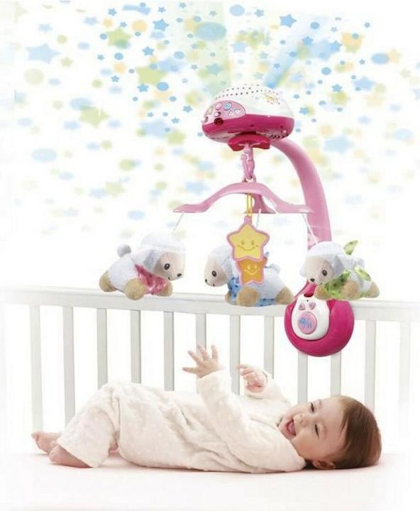 Actual product image VTech Lumi mobile Compte-moutons rose