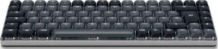 Actual product image Satechi SM1 Slim Mechanical Bacllit BT Keyboard German dark (DE, Wireless, Cable)