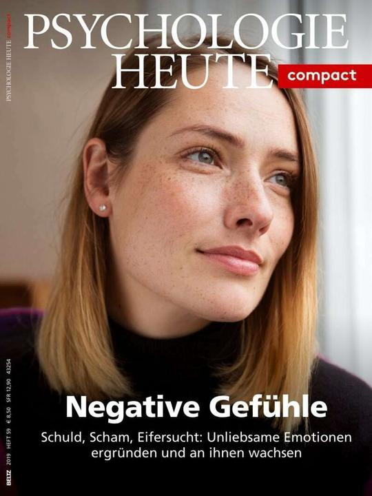 Image du produit Psychologie Heute Compact 59: Negative Gefühle (Allemand, 2019)