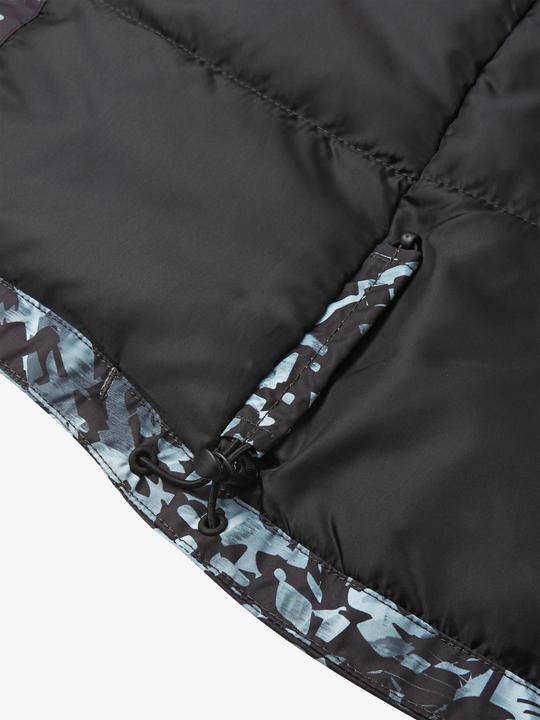 Actual product image Reima Winter jacket black/small patterned (110)