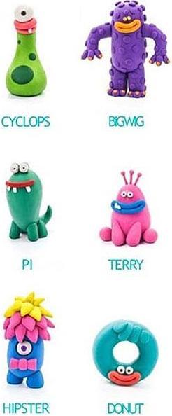 Produktbild Hey Clay Interaktive Knete Monster