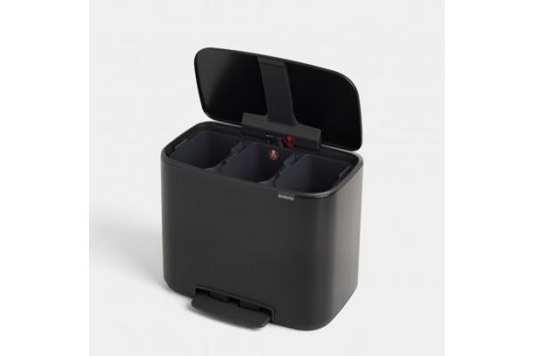 Actual product image Brabantia Bo pedal bin 3 x 11 L (33 l)