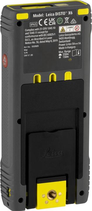 Produktbild Leica Geosystems Disto X6 P2P (250 m, 635 nm)