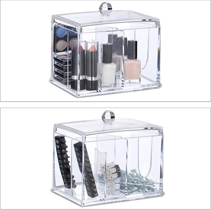 Produktbild Relaxdays Wattestäbchen Aufbewahrung