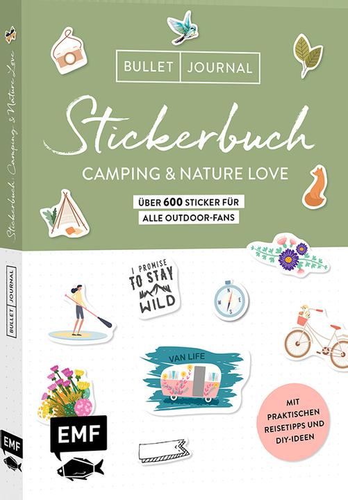 Stickerbuch-Camping