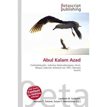 Abul Kalam Azad, Fachbücher von Susan F. Marseken, Miriam T. Timpledon, Lambert M. Surhone