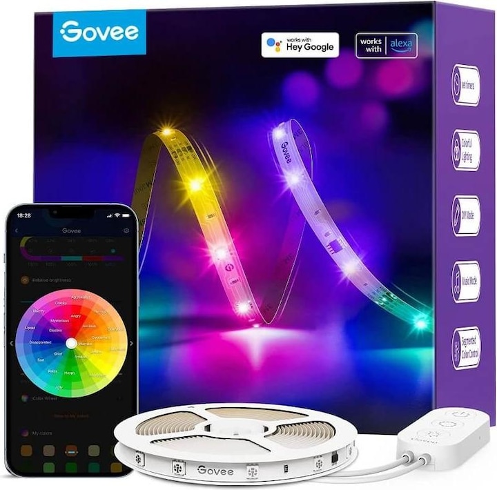 Image du produit Govee Basic (Multicolore, 1000 cm, Intérieur)