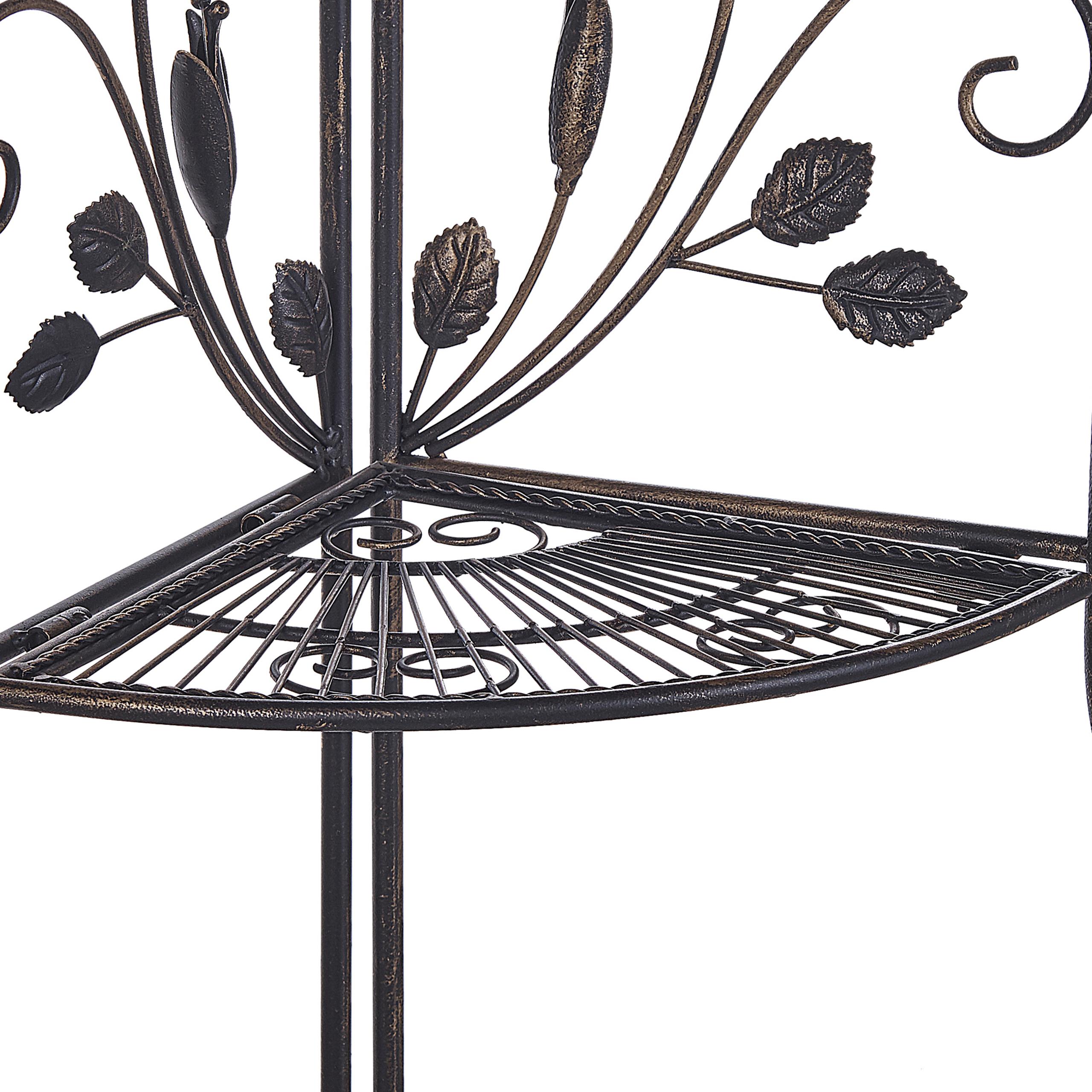 Beliani, Regal, Siderno (35 x 35 x 158 cm)