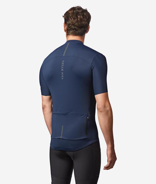 Produktbild Van rysel Rennrad Fahrradtrikot Sommer kurzarm Herren Slimfit Endurance 2 dunkelblau (S)