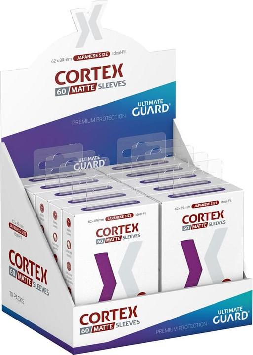 Produktbild Ultimate Guard 60 pochettes Cortex Sleeves Japanese Size Matte Violet