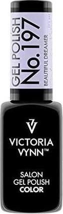 Actual product image Visconti Di Modrone Victoria Vynn Beautiful Dreamer 197 UV LED Nail Gel Polish Color Pastel Hybrid Manicure Soak Off 8ml (Pastel shades, Gel-Effect Nail Polish)