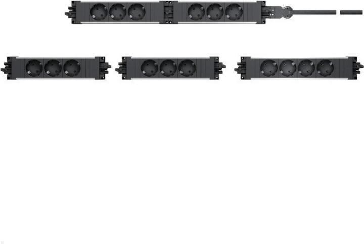 Actual product image Bachmann Multiple socket outlets (4 x, CEE 7/3, CEE 7/5)