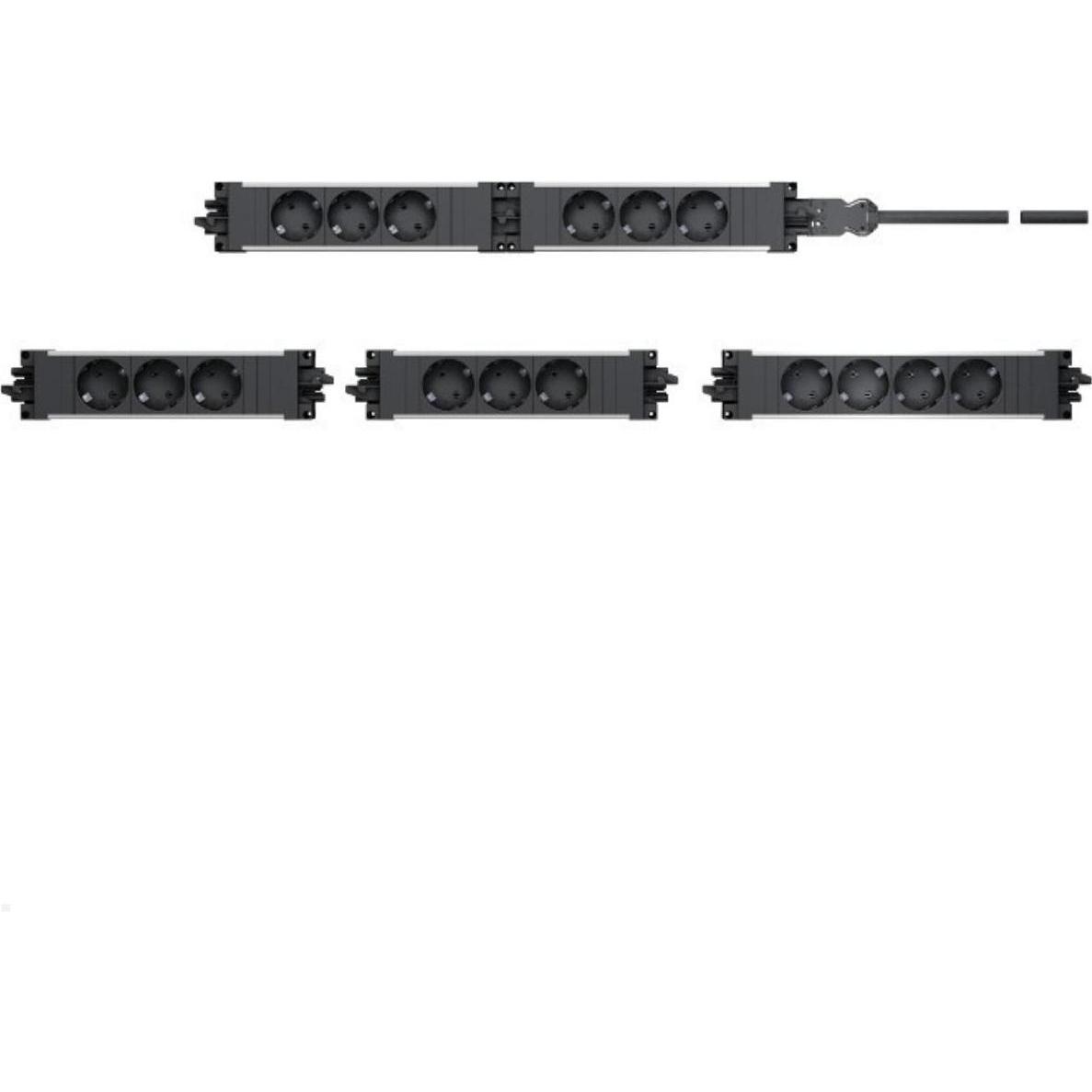 Thumbnail - Bachmann, Steckdosenleiste, Multiple socket outlets (3 x, CEE 7/3)