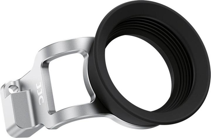 Actual product image JJC EF GFX100RF Silver Camera Eyecup for Fuji GFX100RF (Eye cup)