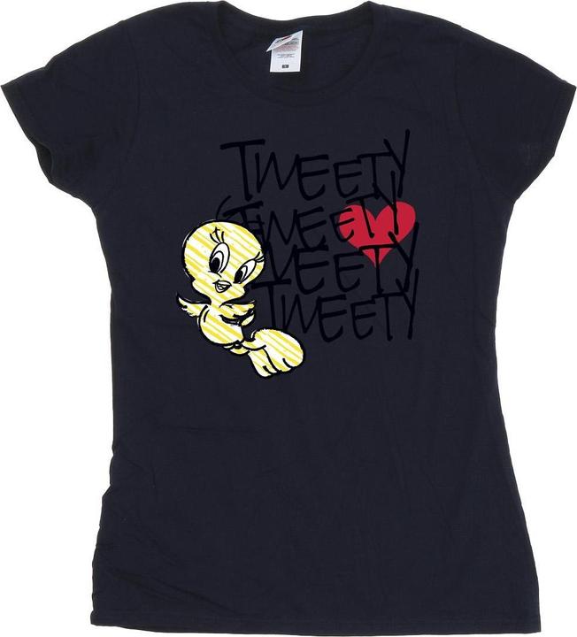 Produktbild Looney Tunes Tweety Love Heart TShirt (M)