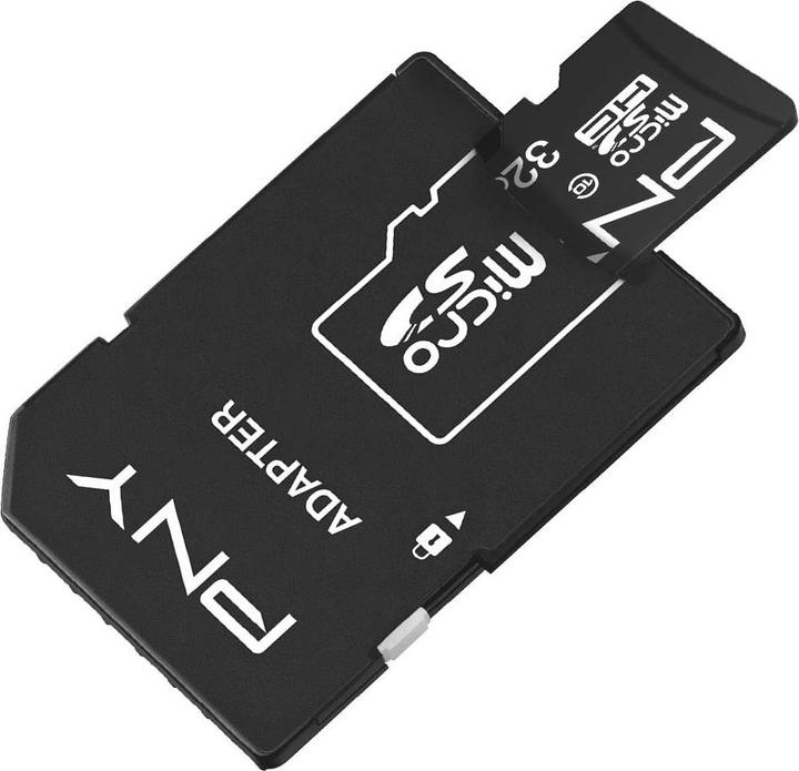 Produktbild PNY Performance Plus inkl. Adapter (32 GB, microSDHC, U1, UHS-I)