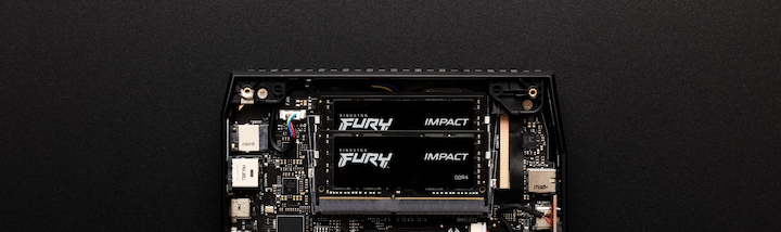 Actual product image Kingston FURY Impact (1 x 32GB, 3200 MHz, DDR4-RAM, SO-DIMM)
