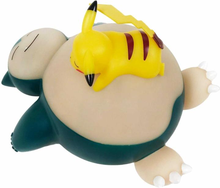 Actual product image Teknofun LED lamp Snorlax + Pikachu 18 cm (touch,lying).