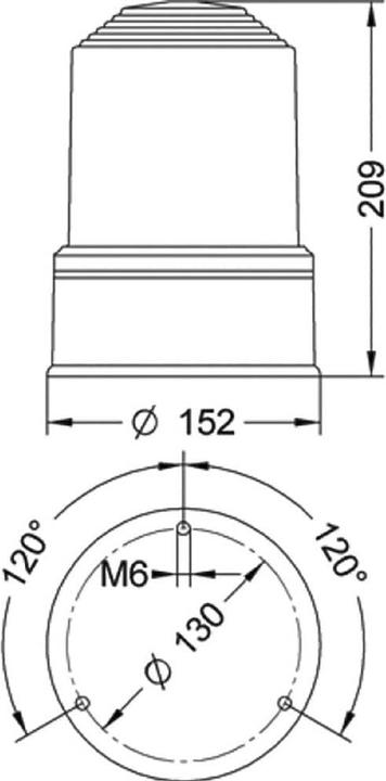 Immagine prodotto Grothe Luce lampeggiante o 240V BLZ-R 7357