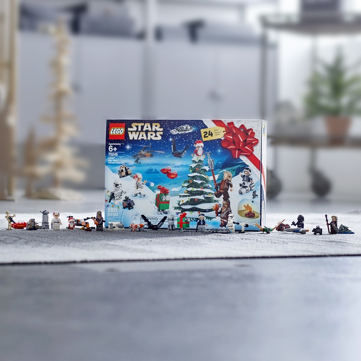 Actual product image LEGO Star Wars advent calendar