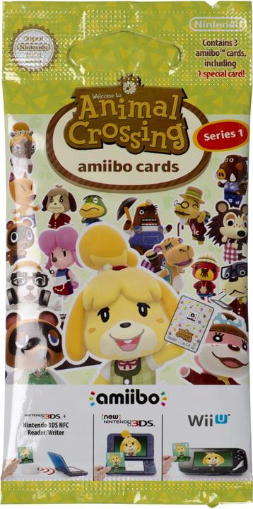 Nintendo amiibo Cards Animal Crossing: Series 1 (2er Pack) (3DS, Wii U, Switch)
