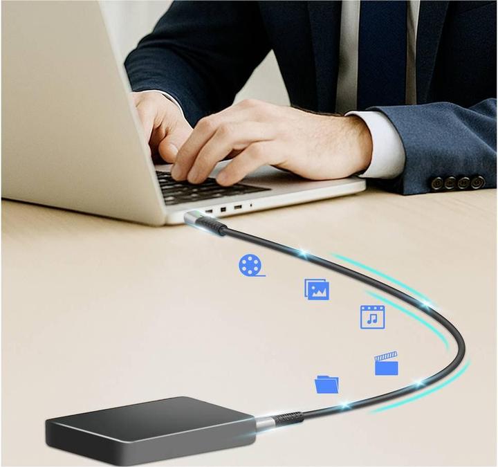 Immagine prodotto LogiLink Prüfen (1 m, USB 3.2 Gen 2x2, 240 W)