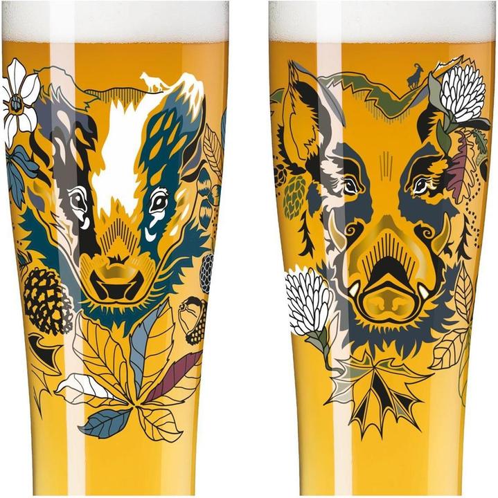 Image du produit Ritzenhoff 2-er-Set Weizenbierglas Brauchzeit (0.65 l, 2 x)