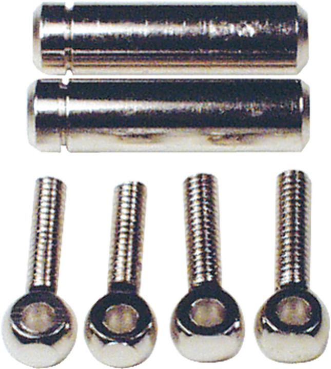 Actual product image Modellbau Lindinger turnbuckles mini m2/15mm brass 2pcs