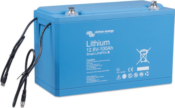 Image du produit Victron Energy Batterie LiFePO4 12.8V/100Ah - Smart (12.80 V, 100 Ah)