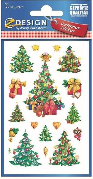 Produktbild Z-Design Weihnachtssticker (30 Sticker)