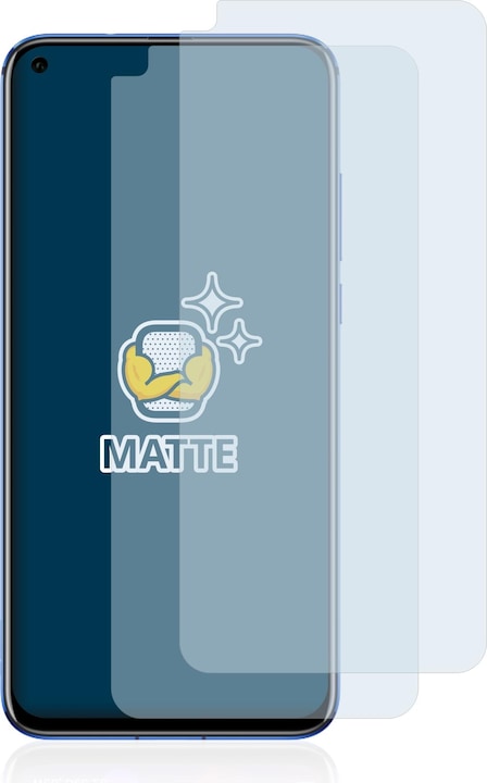 Actual product image BROTECT Anti-glare screen protector matt (2 Piece, Honor View 20)