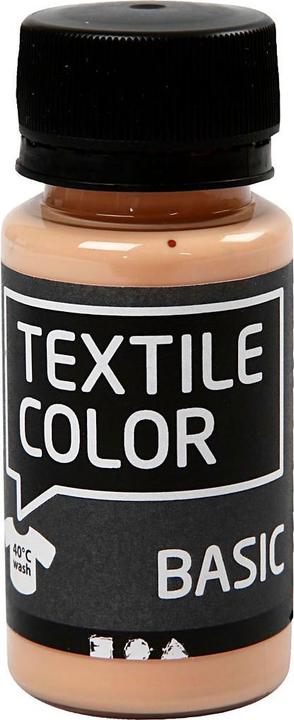 Creativ Company Peinture Textile Semi-opaque - Beige clair, 50 ml (50 ml)