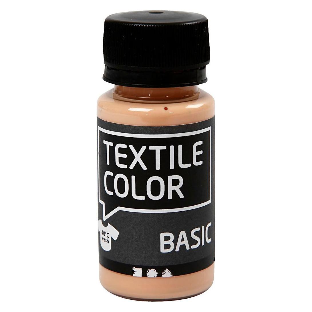 Creativ Company, Kleuren + Verf Voor Doe-het-zelvers, Textielverf Semi-dekkende Textielverf - Licht Beige, 50 Ml (50 ml)