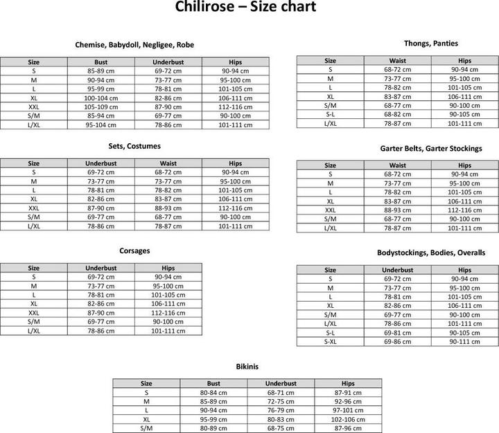 Produktbild Chilirose Strass-Netzstrumpfhose CR4655 (S, M)