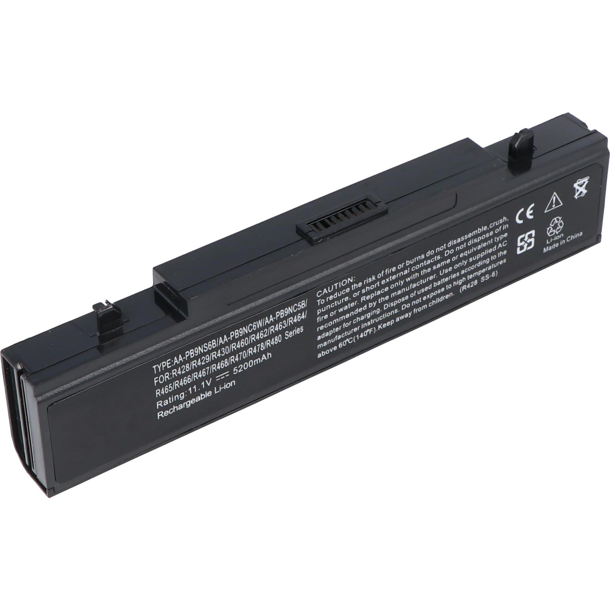 Samsung Akku Q318, AA-PB9NS6B, AA-PB9NC6W, AA-PB9NS6W (5200 mAh), Notebook Akku