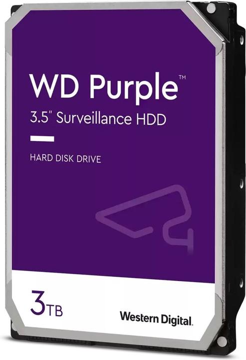 WD PURPLE 3TB 256MB 3.5IN SATA (3 TB, 3.5")