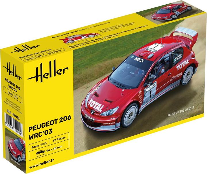 Image du produit Heller Peugeot 206 WRC'03