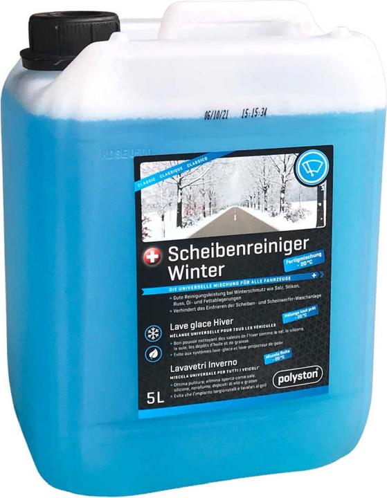 Polyston Detergente invernale per parabrezza (5 l)