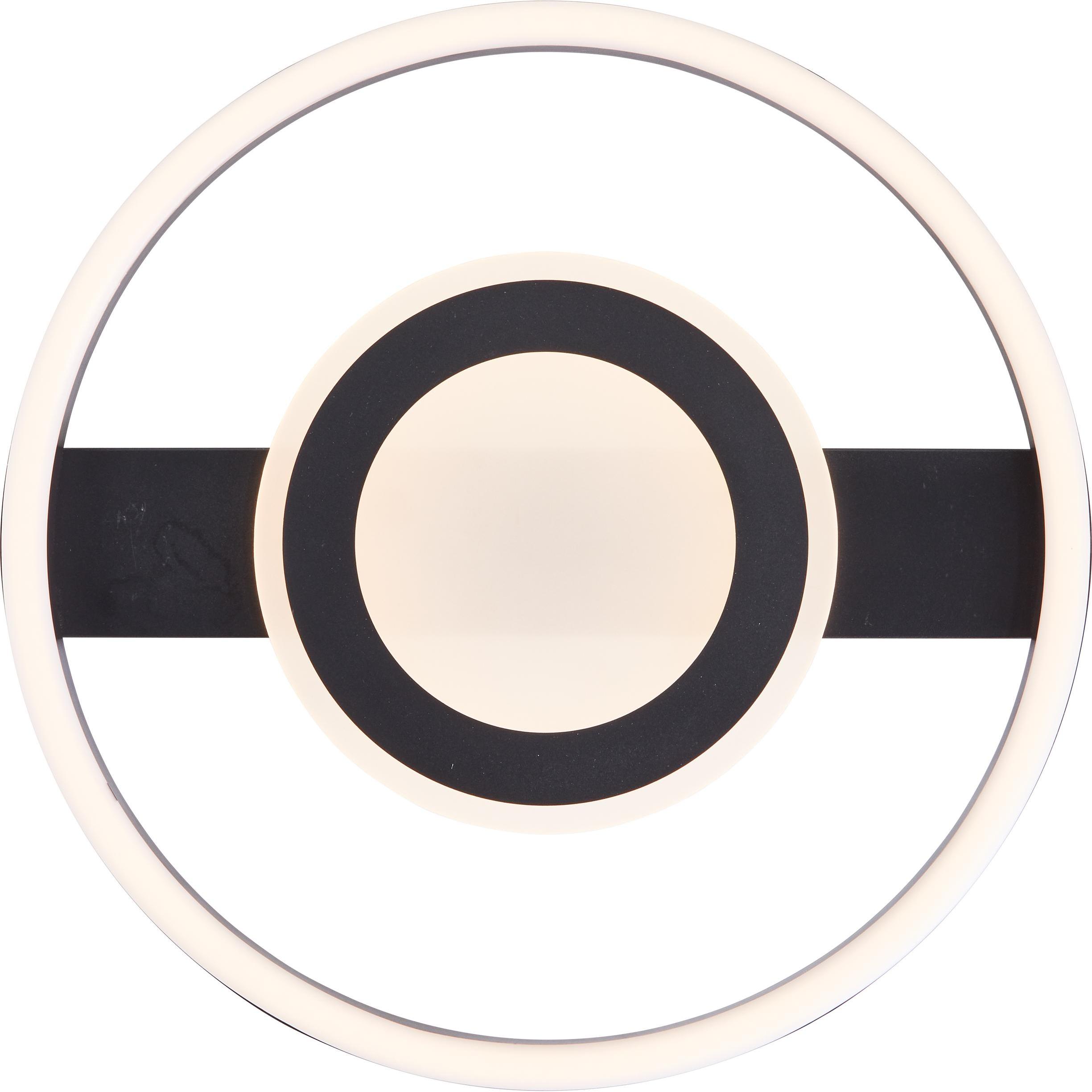 Thumbnail - Brilliant, Wandleuchte + Deckenleuchte, BRE-Light Maureen LED Deckenleuchte 37x37cm schwarz Metall/Kunststoff 22 W LED (...