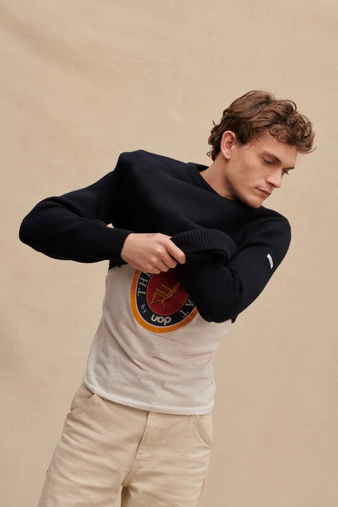 Immagine prodotto Le Minor Maglia norvegese a collo tondo (S)