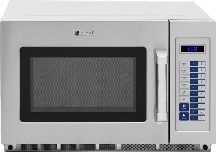 Produktbild Royal Catering Gastro-Mikrowelle Mikrowellenherd Mikrowelle Edelstahl Timer 3200 W 34 L (34 l)