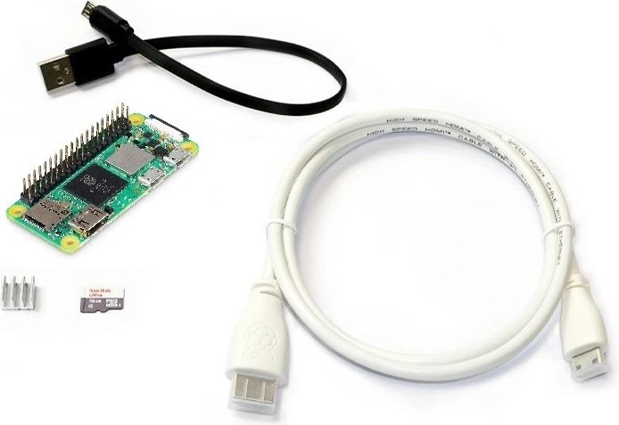 HutoPi Raspberry Pi Zero 2WH - Budget Kit