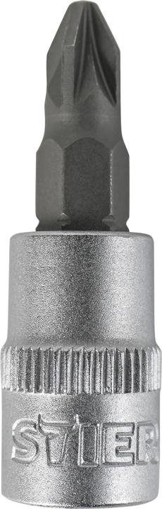 Stier Inbus met schroefbit 1/4", PZ 2